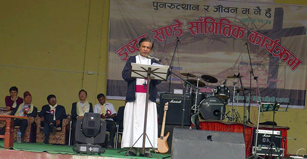 Easter Celebration Lamjung. Photo by Bishop Narayan Sharma (Facebook)