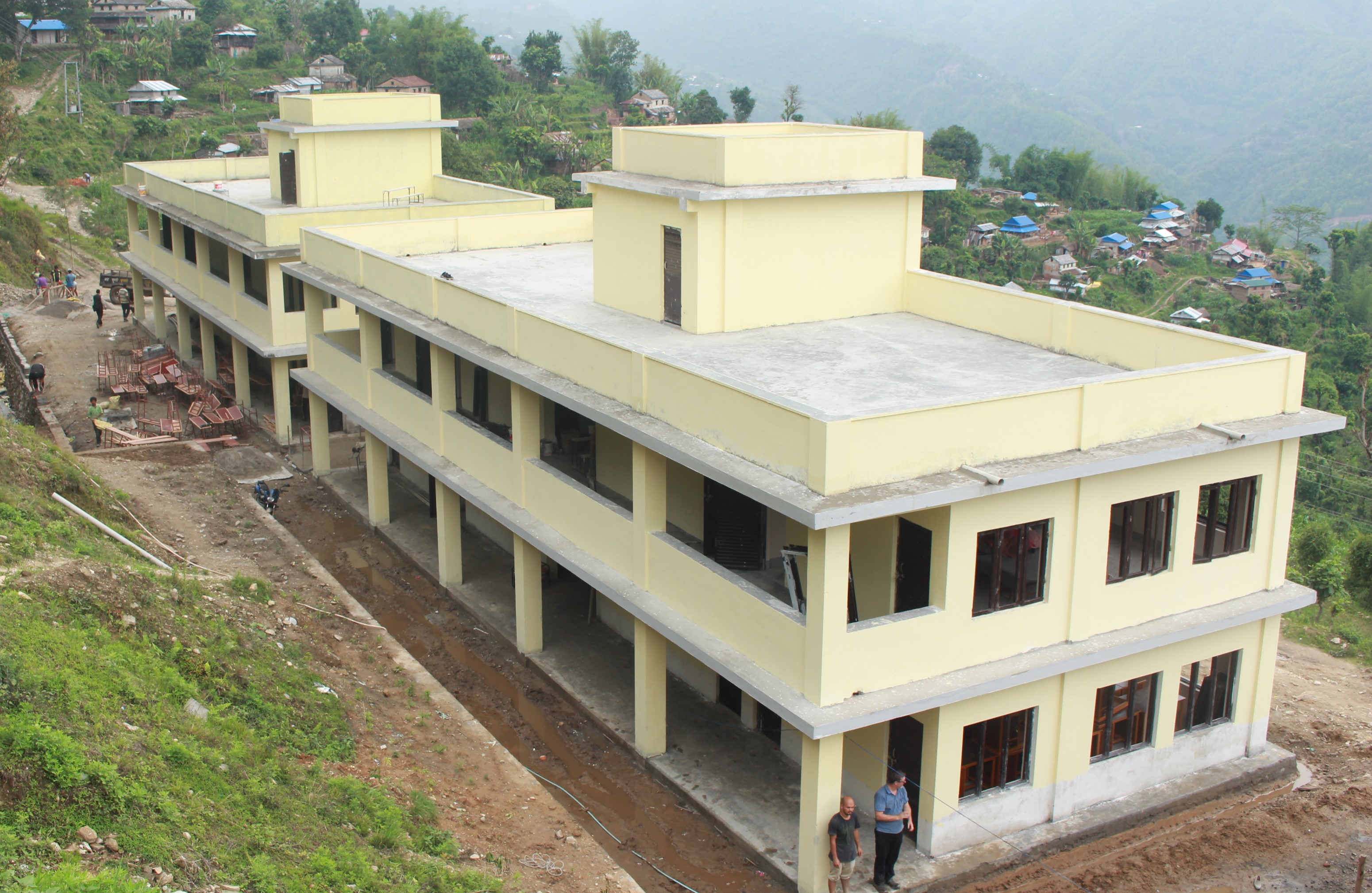 असल छिमेकी नेपालद्वारा चौथो विद्यालय हस्तान्तरण