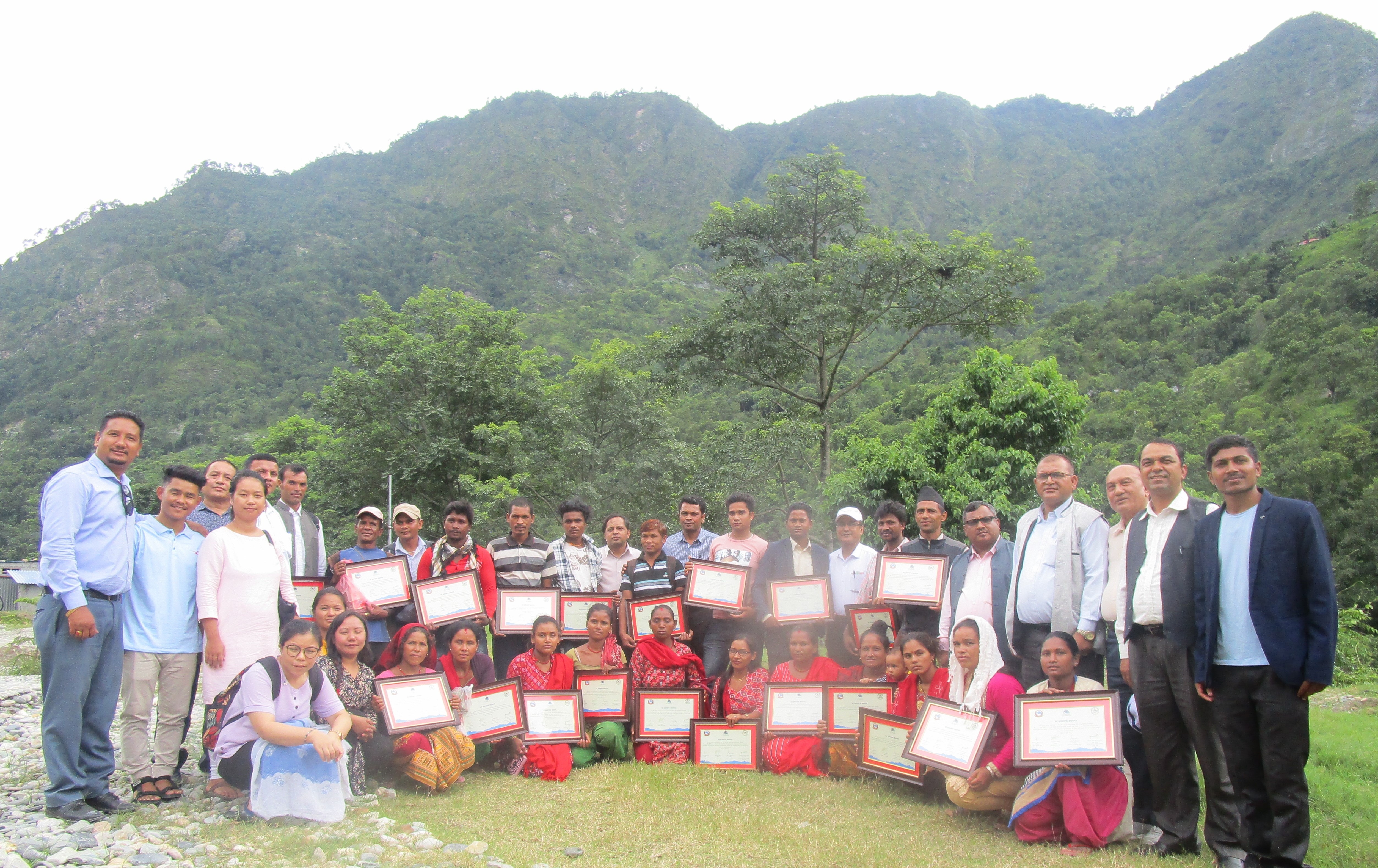 जलजलाका पहिरोपीडितलाई नयाँ घर