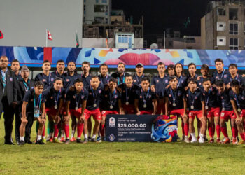 साफ उपविजेता टोली भोलि स्वदेश फर्कने