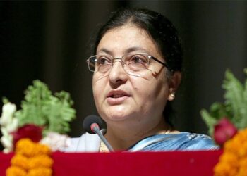 लुम्बिनीको बज्रयान विहारको राष्ट्रपतिले गरिन् उद्घाटन