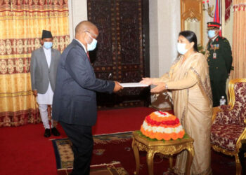 चार देशका राजदूतद्वारा ओहोदाको प्रमाणपत्र प्रस्तुत