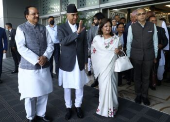 प्रधानमन्त्री देउवा भारतको तीनदिने औपचारिक भ्रमणमा