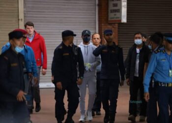 सन्दीप लामिछानेलाई विमानस्थलबाटै पक्राउ