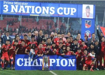 नेपाललाई प्रधानमन्त्री थ्री नेसन्स कपको उपाधि