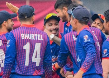 एसिसी प्रिमियर कप :  नेपालले ओमानलाई ८४ रनले हरायो