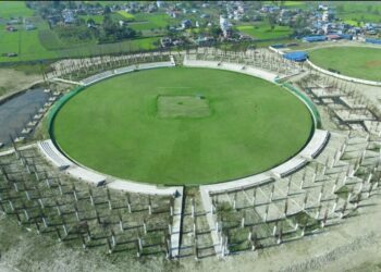 चितवनको निर्माणधीन क्रिकेट रंगशालाको स्वामित्व ग्रहण सरकारले गर्छ : खेलकुदमन्त्री लिम्बू