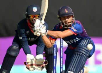 आईसीसी एकदिवसीय विश्वकप छनोट खेलमा नेपालले अमेरिकालाई ६ विकेटले हरायो
