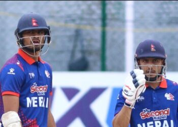 आईसीसी विश्वकप छनौट : नेपालले आज युएईसँग प्रतिस्पर्धा गर्दै