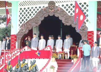 राष्ट्रपति पौडेल संविधान दिवस मूल समारोहको कार्यक्रममा सहभागी