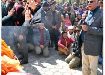 आचार्यको निधनले मुलुकलाई अपुरणीय क्षति : अध्यक्ष ओली